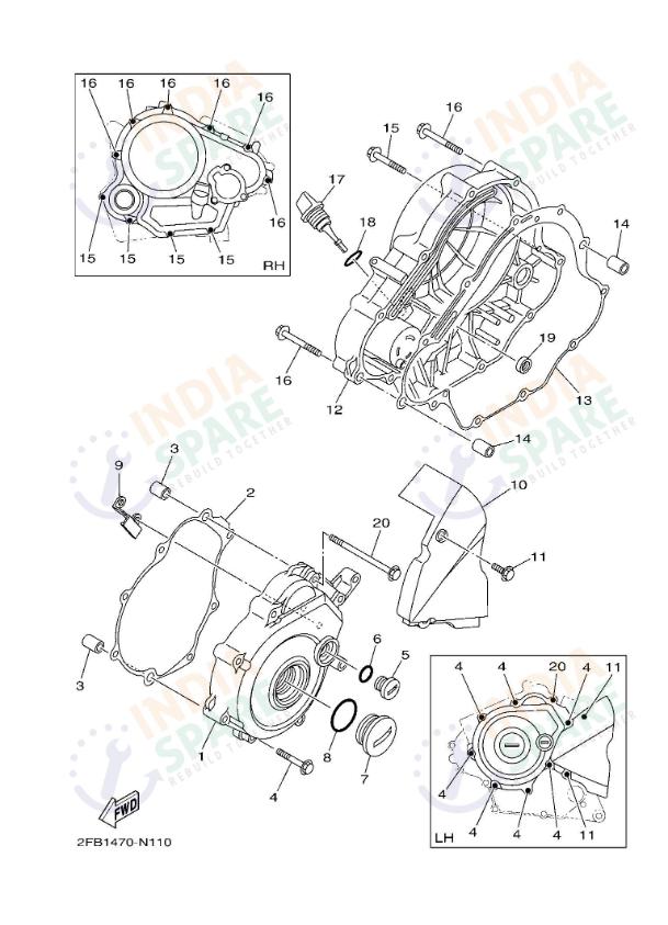 CRANKCASE COVER 1